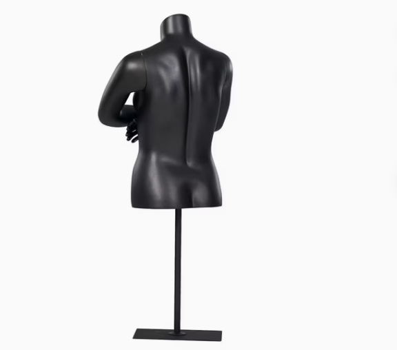 Custom Fiberglass Upper-Body Female Mannequin