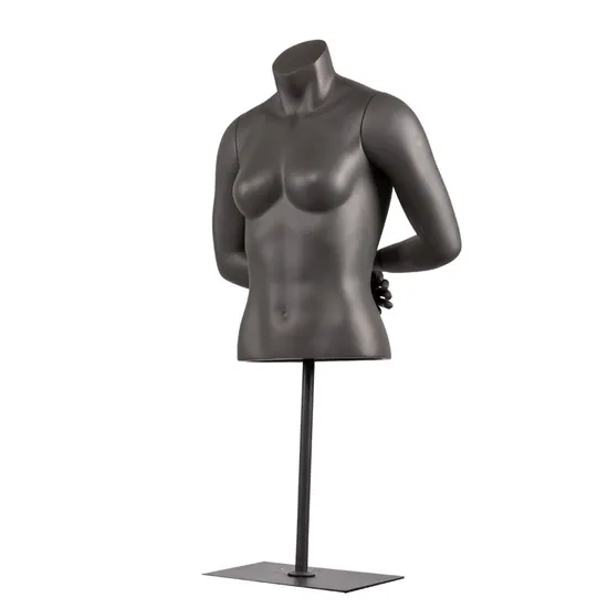 Custom Golden Female Body Mannequin with Shoulders