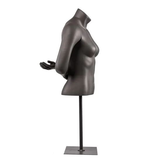 Custom Golden Female Body Mannequin with Shoulders