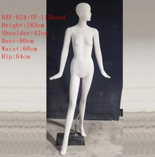 Custom Fiberglass Female Display Mannequin